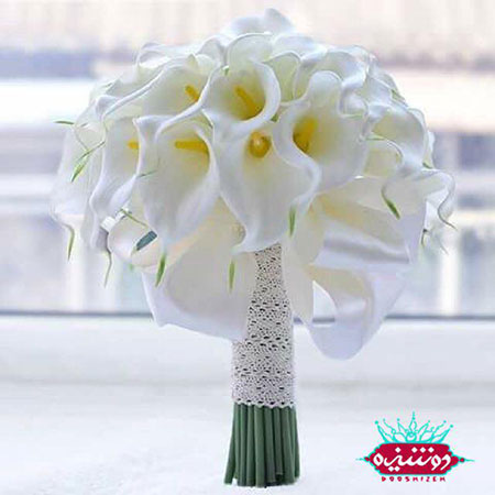 دسته گل شیپوری مصنوعی عروس