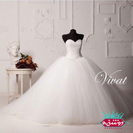 لباس عروس اروپایی مدل اسکارلت