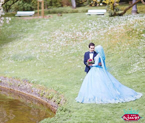 باغ سرسبز با دکورشیک برای عروسی
