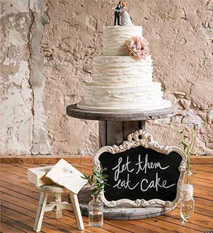 تزئین کیک عروسی